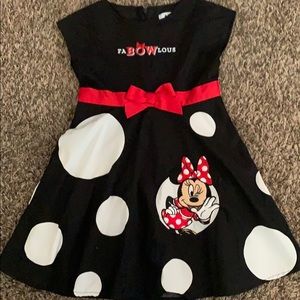 Disney Parks Girls Minnie Mouse Dress